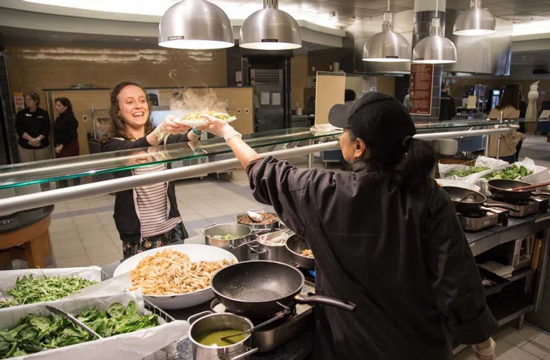 Butler College dining hall 