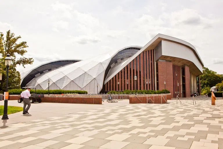 Jadwin Courtyard Exterior