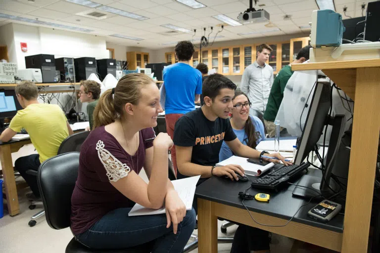 Students Working in Lab