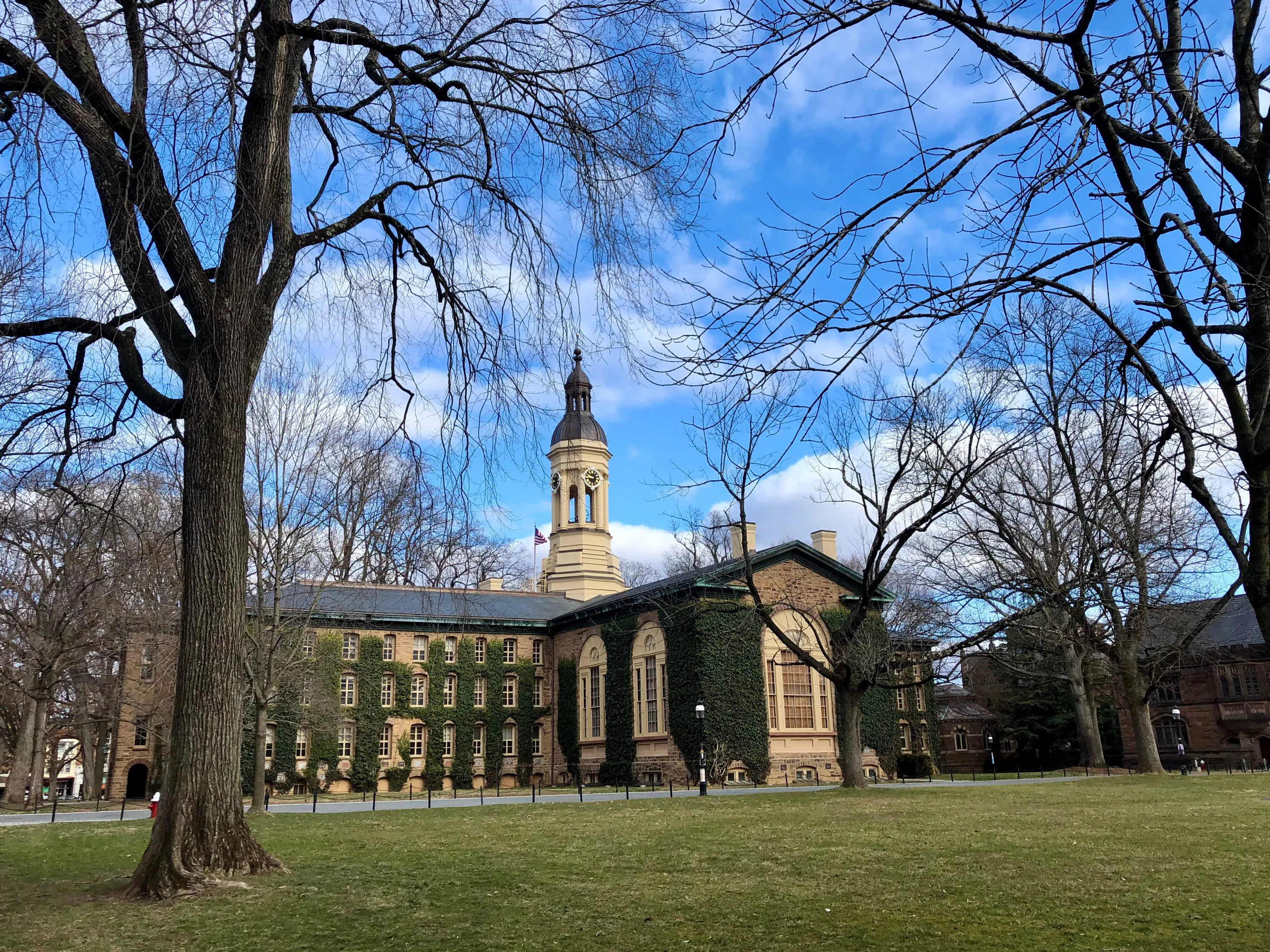 Nassau Hall from Cannon Green