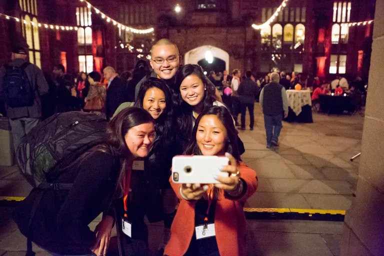 Asian Night Market in Courtyard