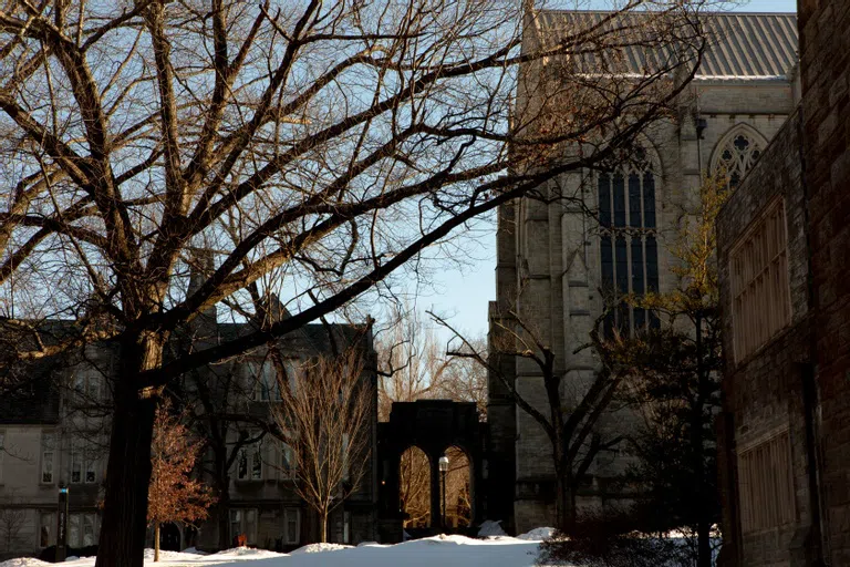 Dickinson Hall and the Chapel