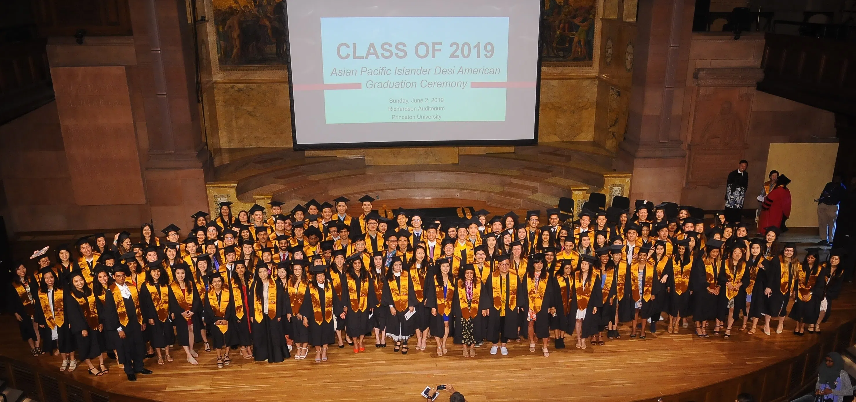 Asian and Asian American Graduation Group Photo 