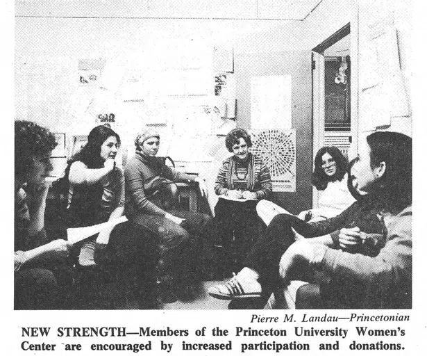 Black and White Women's Center Photo