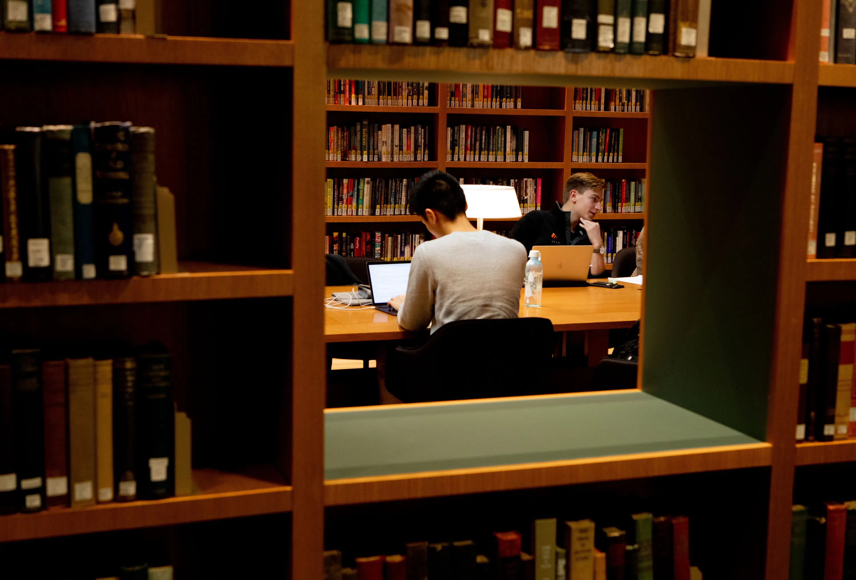 Students in Shelves