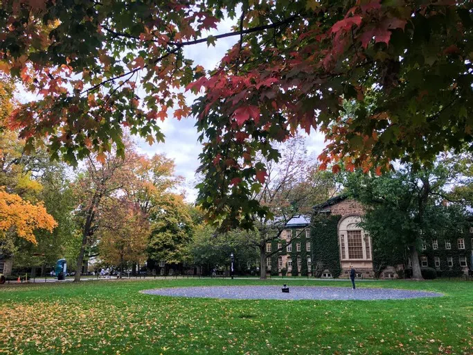 Nassau Hall and Cannon