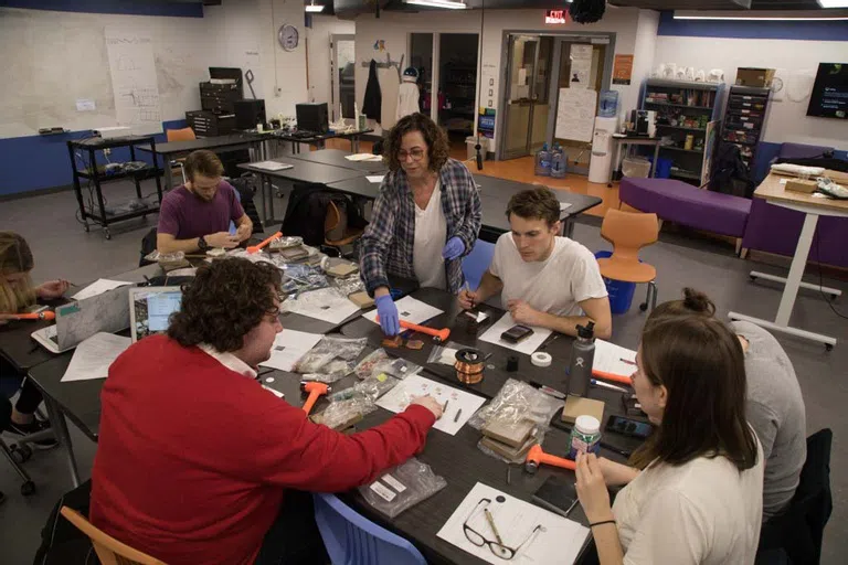 Small Group Project in Fine Hall 