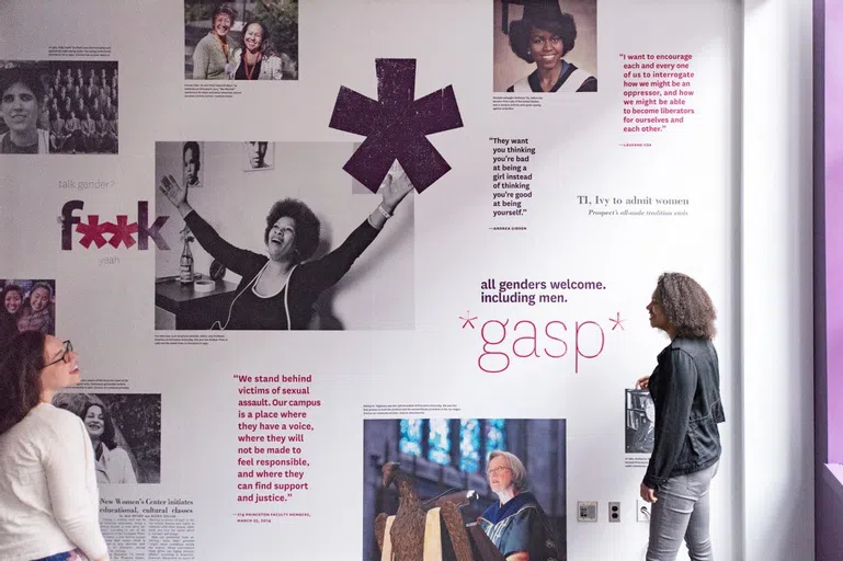 Display Wall in Women's Center