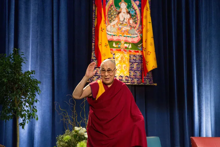 Dalai Lama at Jadwin Gym