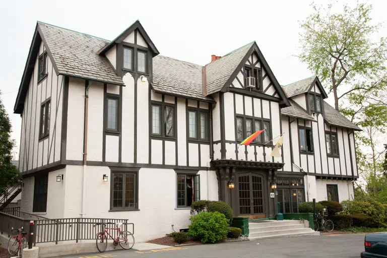 Tudor exterior of Terrace Club