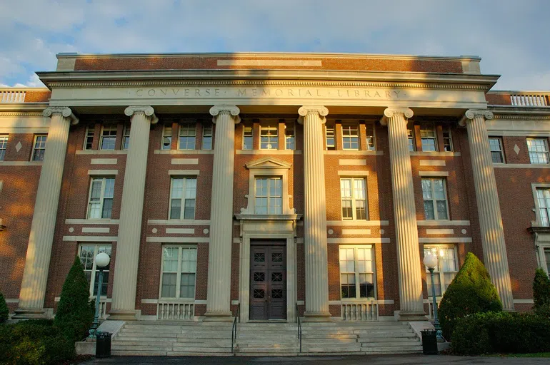 Exterior of Converse Hall