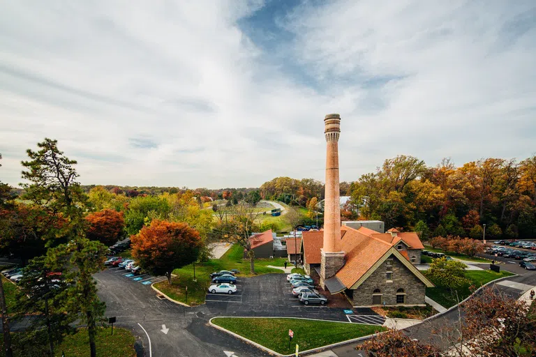 Exterior of Spruance Fine Arts Center