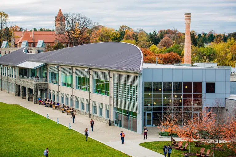 Exterior of the University Commons