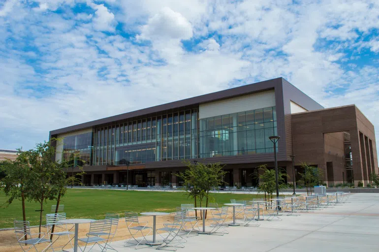 Exterior of Sun Devil Fitness Complex.