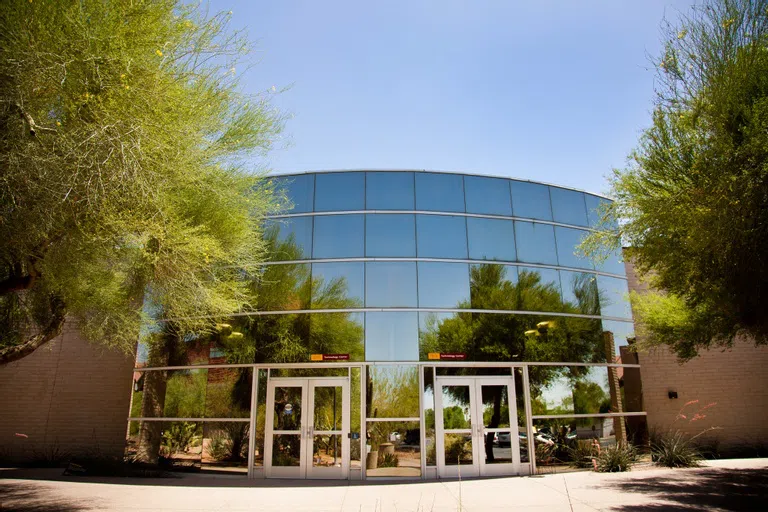 Entrance to the Technology Center. 