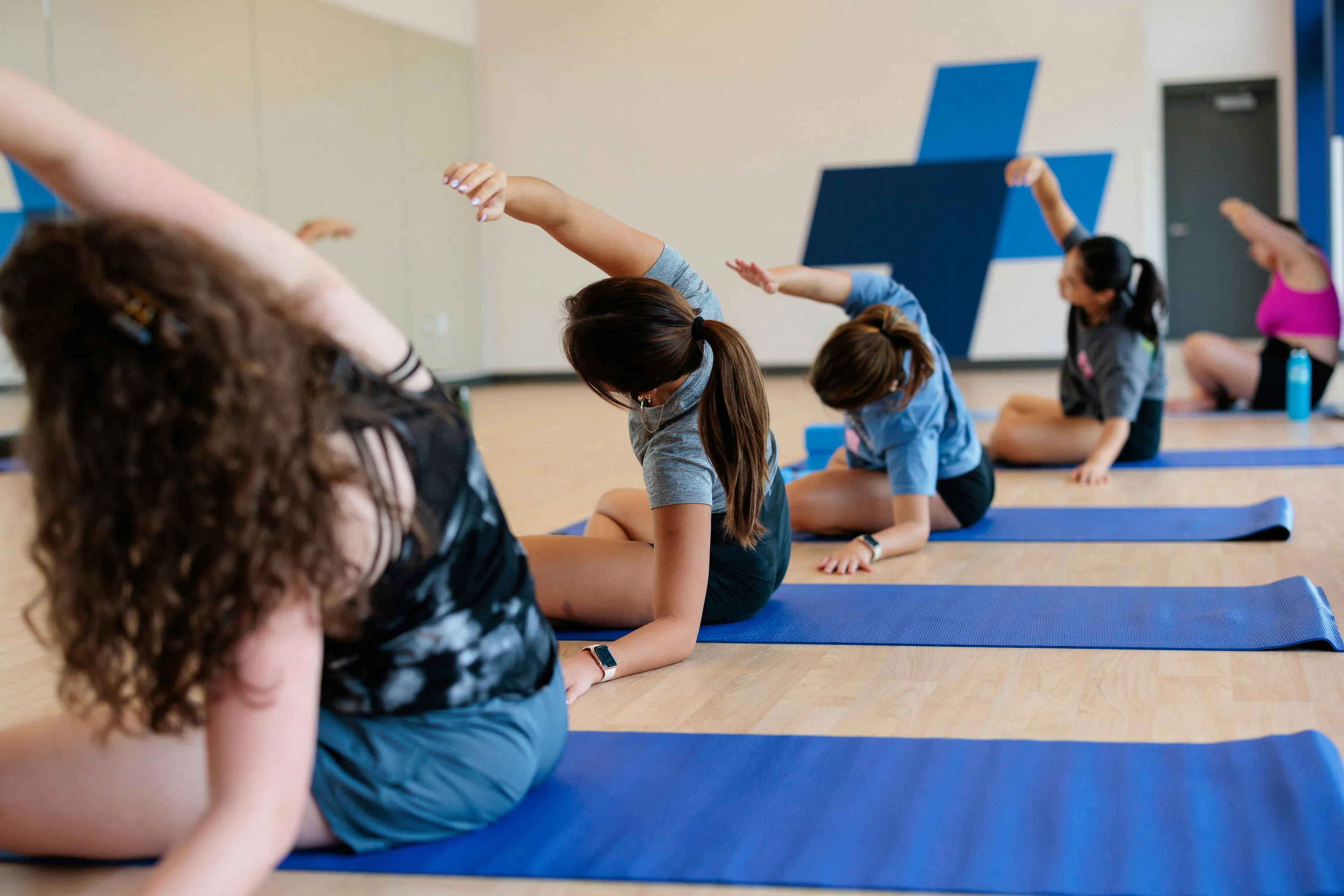 Students in Wellness Room