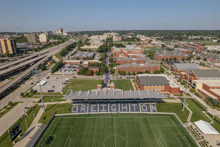 Morrison Stadium from above