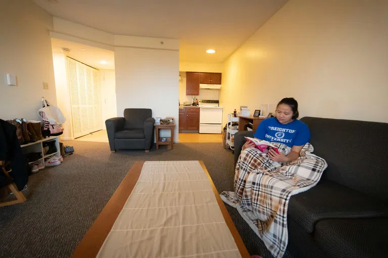 Inside a Heider Hall room