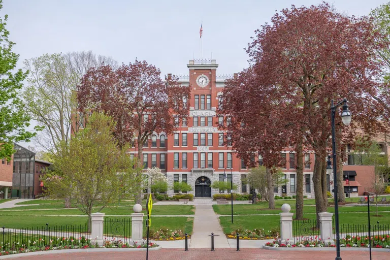 jonas clark hall exterior spring