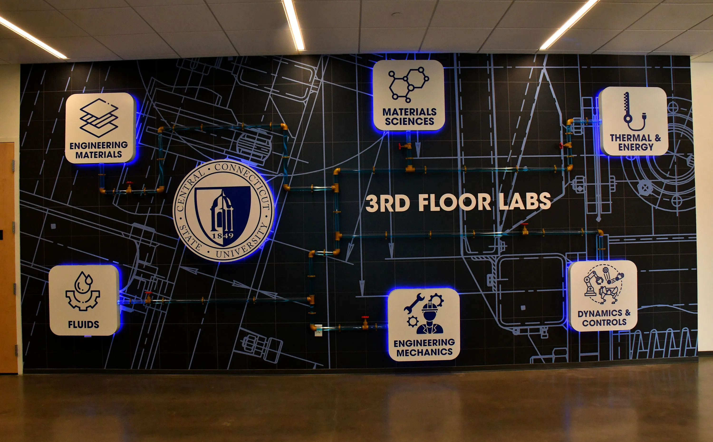 Third Floor Of The Applied Innovation Hub