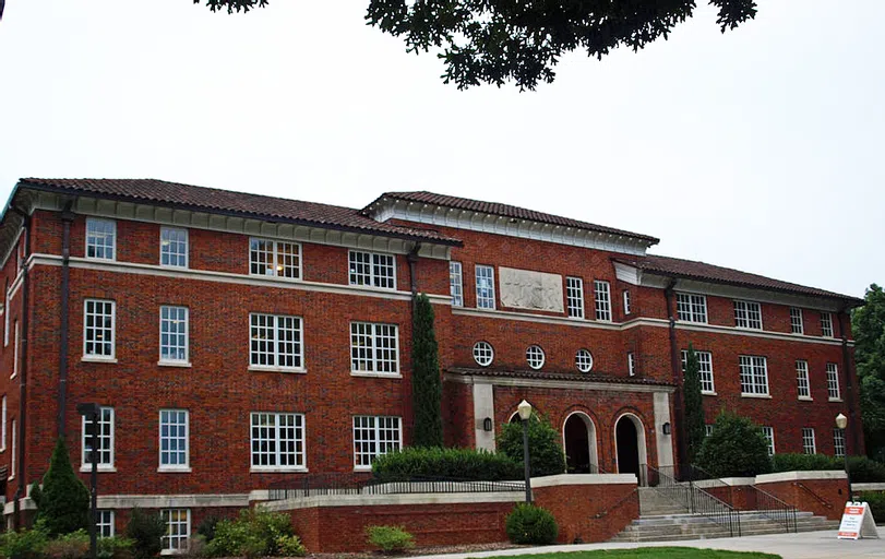 The exterior of Fike Recreation Center.