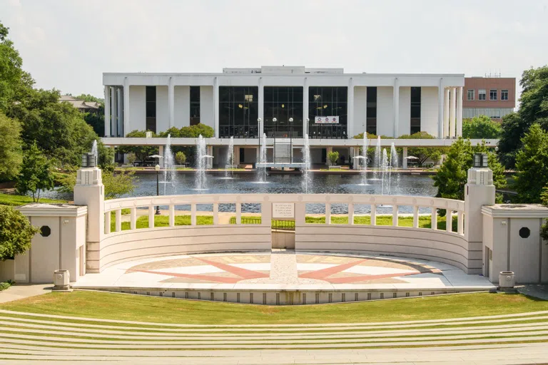 The Amphitheater and Cooper Library