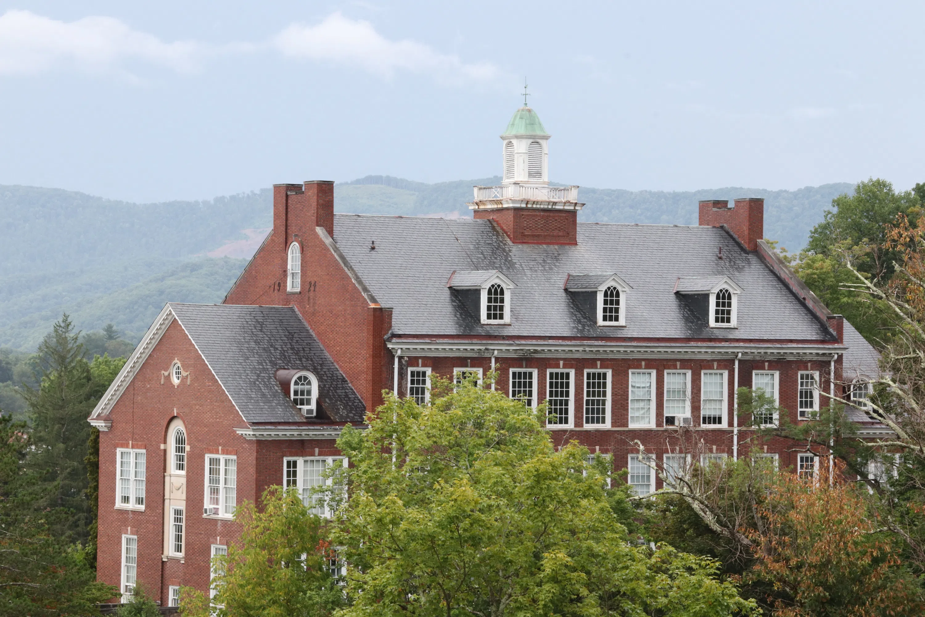 Liberal Arts Hall with Mountain View