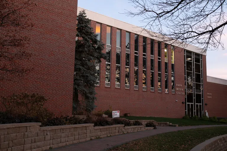 Exterior of Communications Building