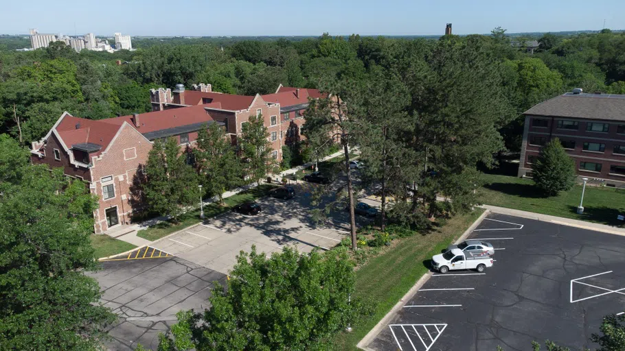 Frees Hall Aerial