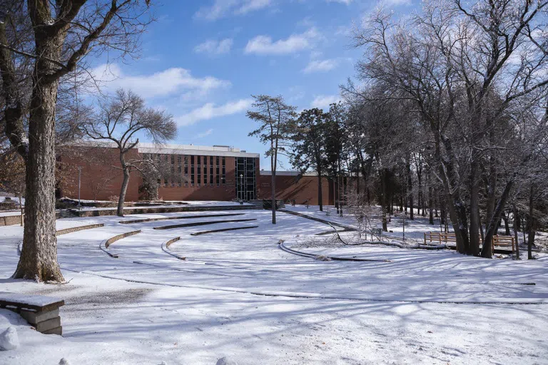 Cassel Theater in Winter