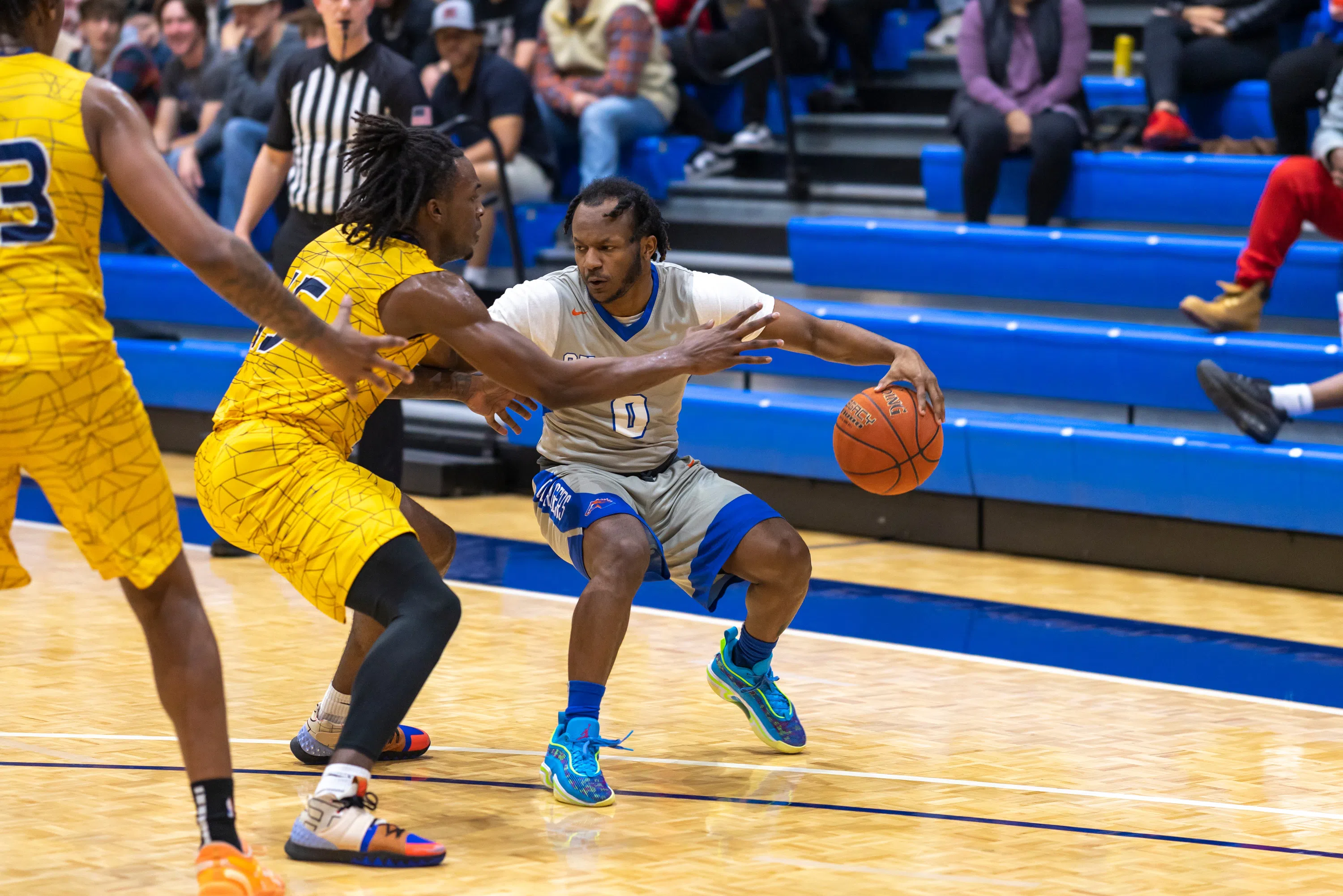 Basketball game in the Corral