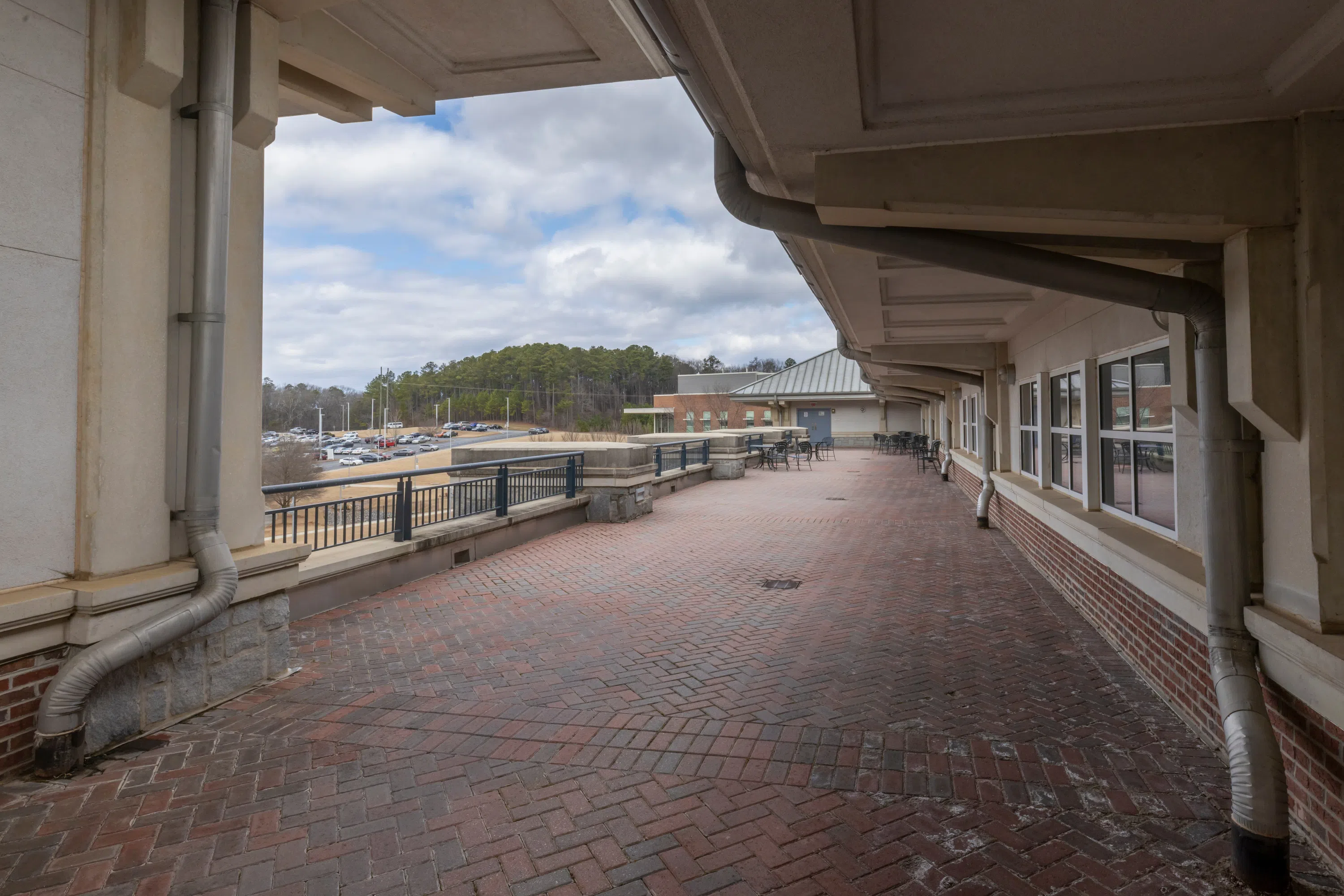 Terrace on Third Floor of Building A