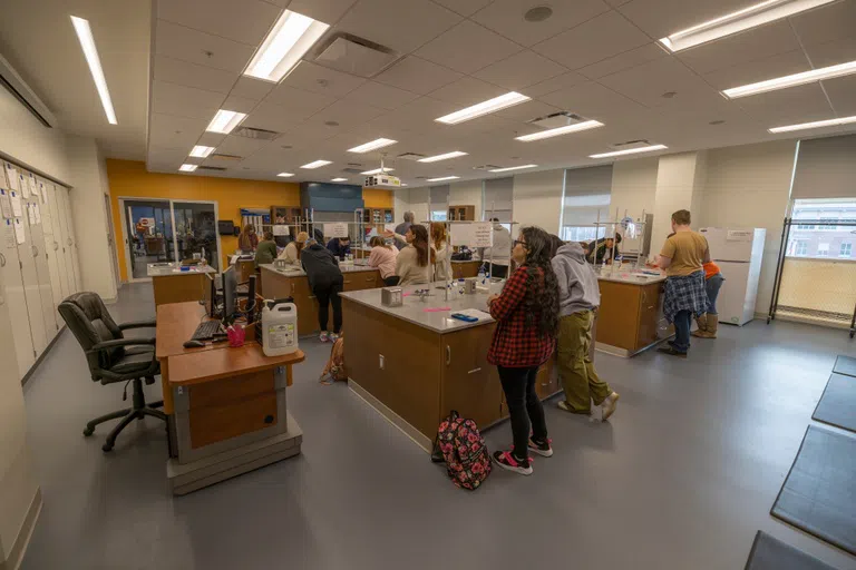 Interior of Chemistry Lab