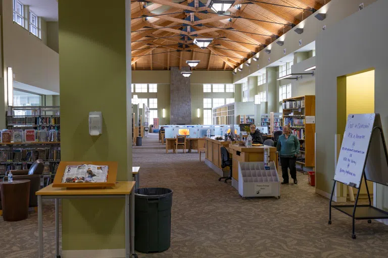 Interior of Library