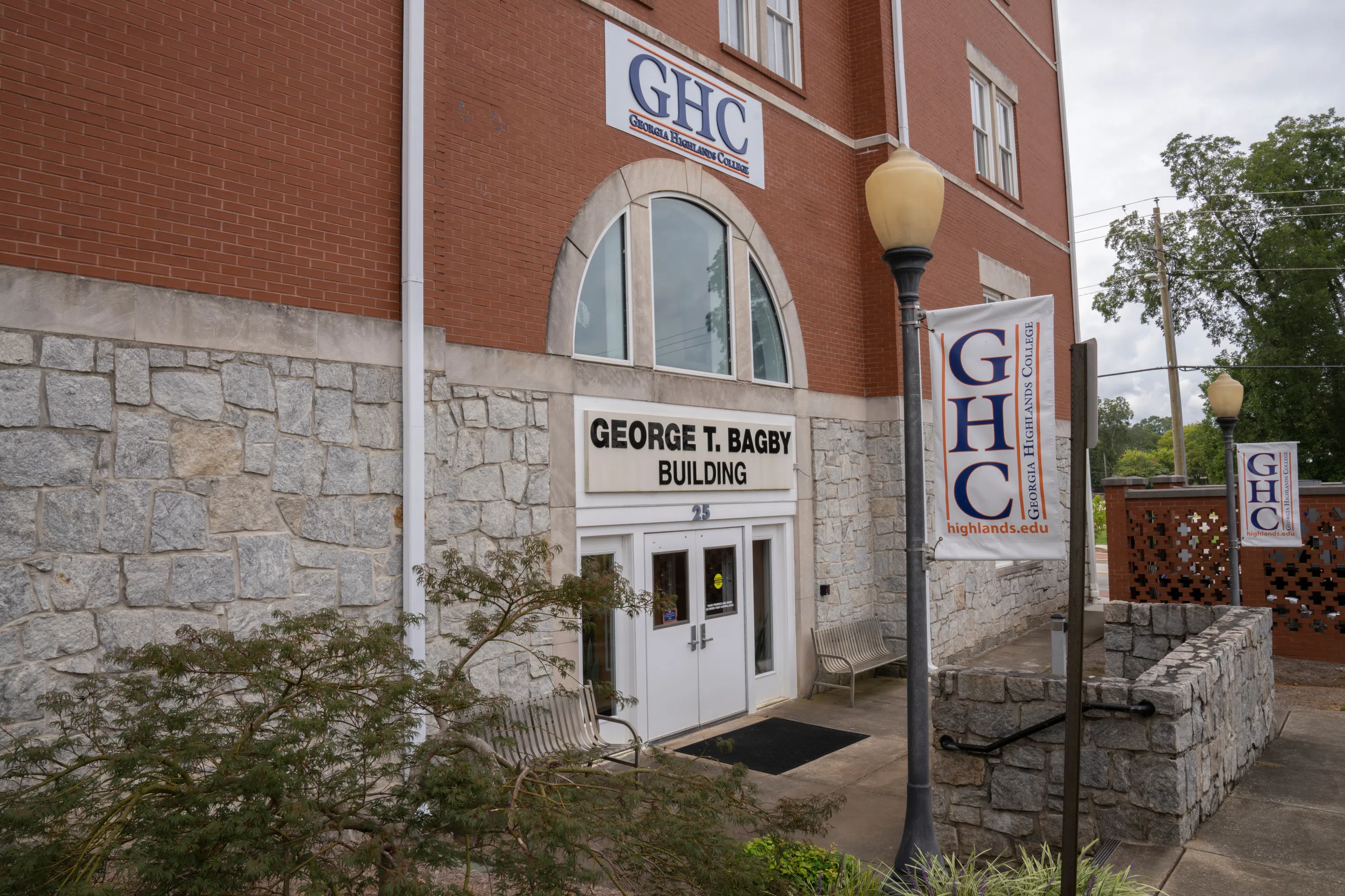 Exterior of Bagby Building 