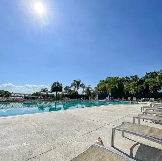 Students laying out at Wurn Swimming Pool