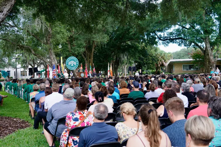 Students at Matriculation ceremony