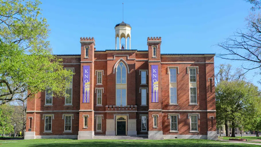 Old Main on the campus of Knox College