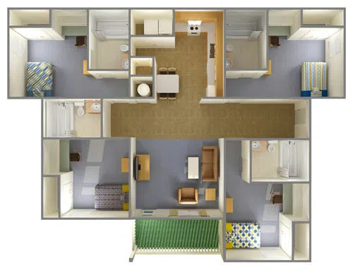 UP floor plan.