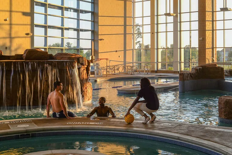 Lazy River in Rec & Wellness Center