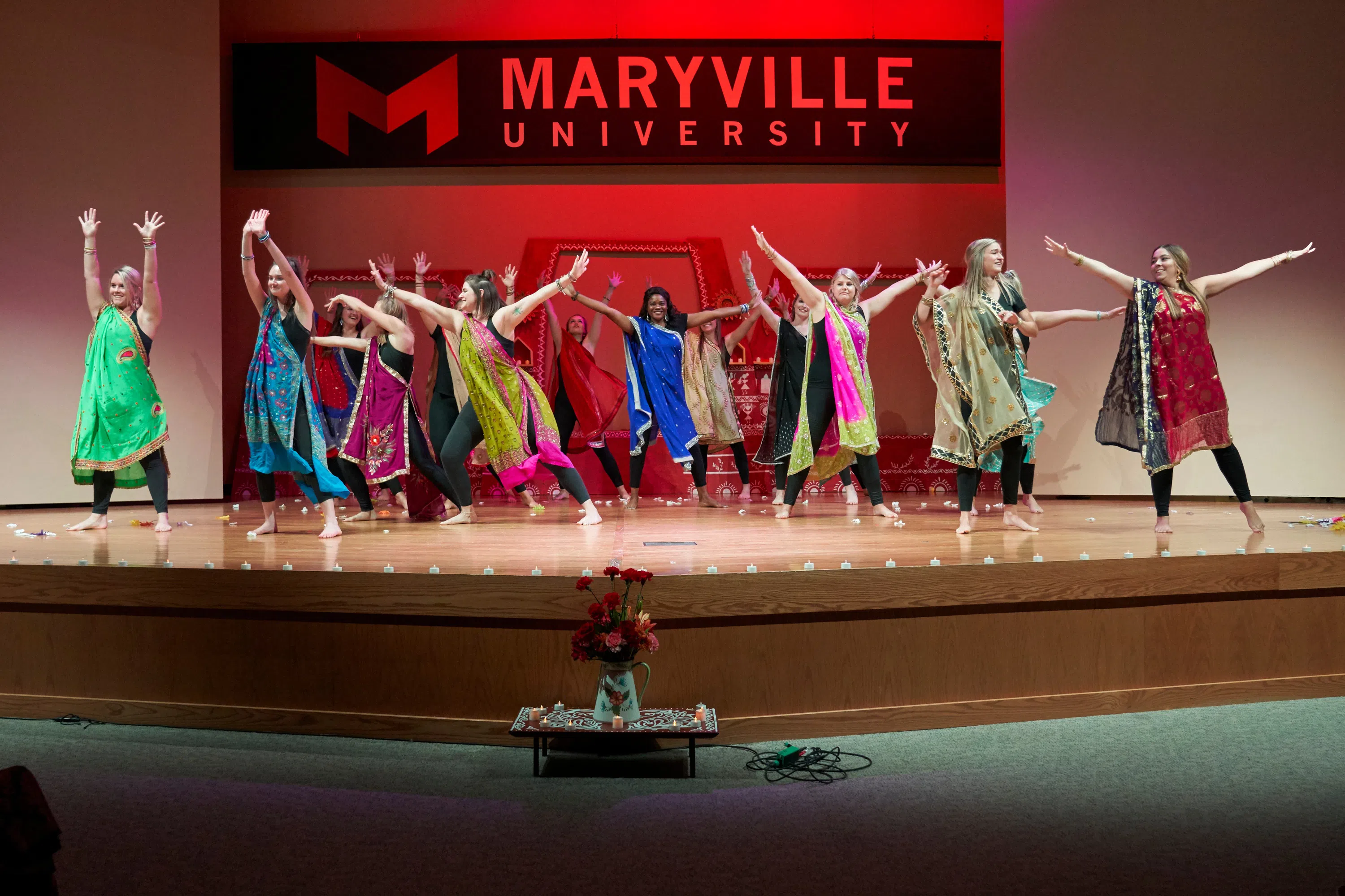 A look at Diwali Festival in the Auditorium. 