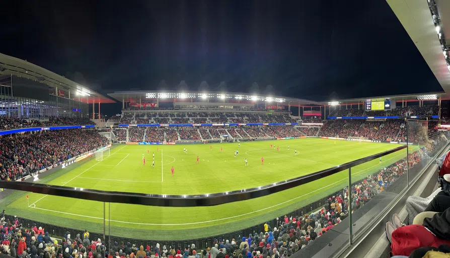 St. Louis City SC plays on the field at CITYPARK