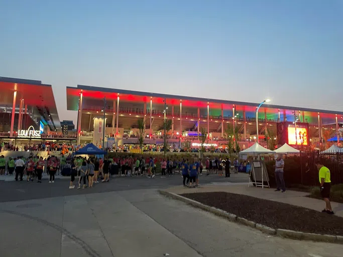 CITYPARK stadium during the STL Biz Dash 5K