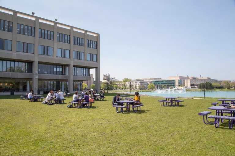 Exterior of Norris University Center