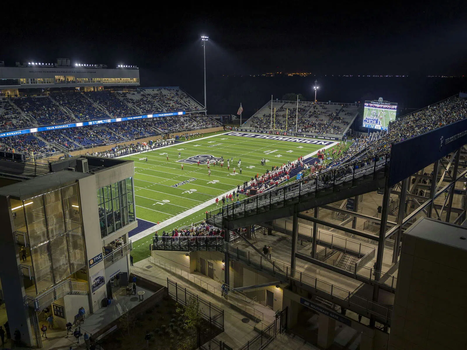 Kornblau Field At S.B. Ballard Football Stadium (Old Dominion ...