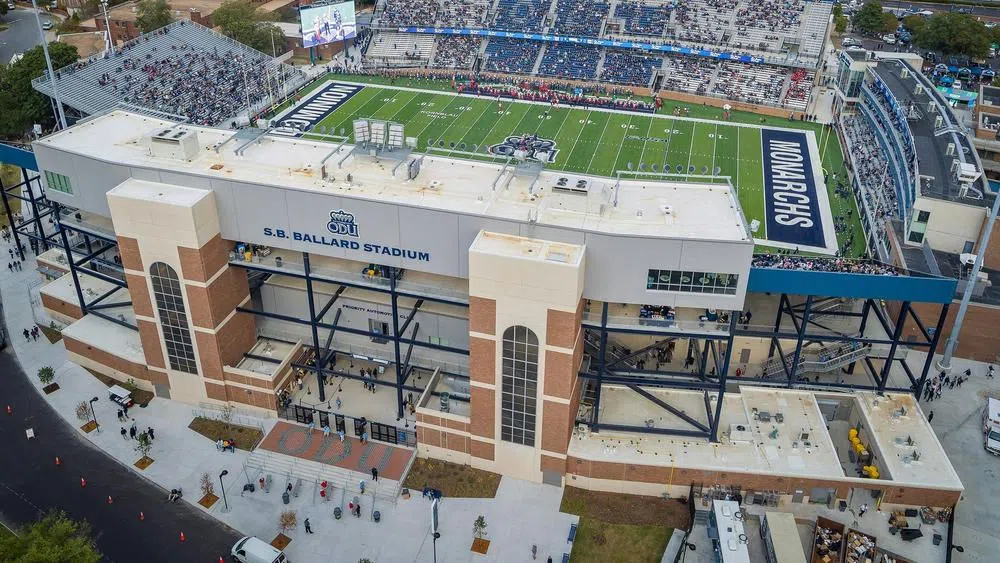 Kornblau Field At S.B. Ballard Football Stadium (Old Dominion ...