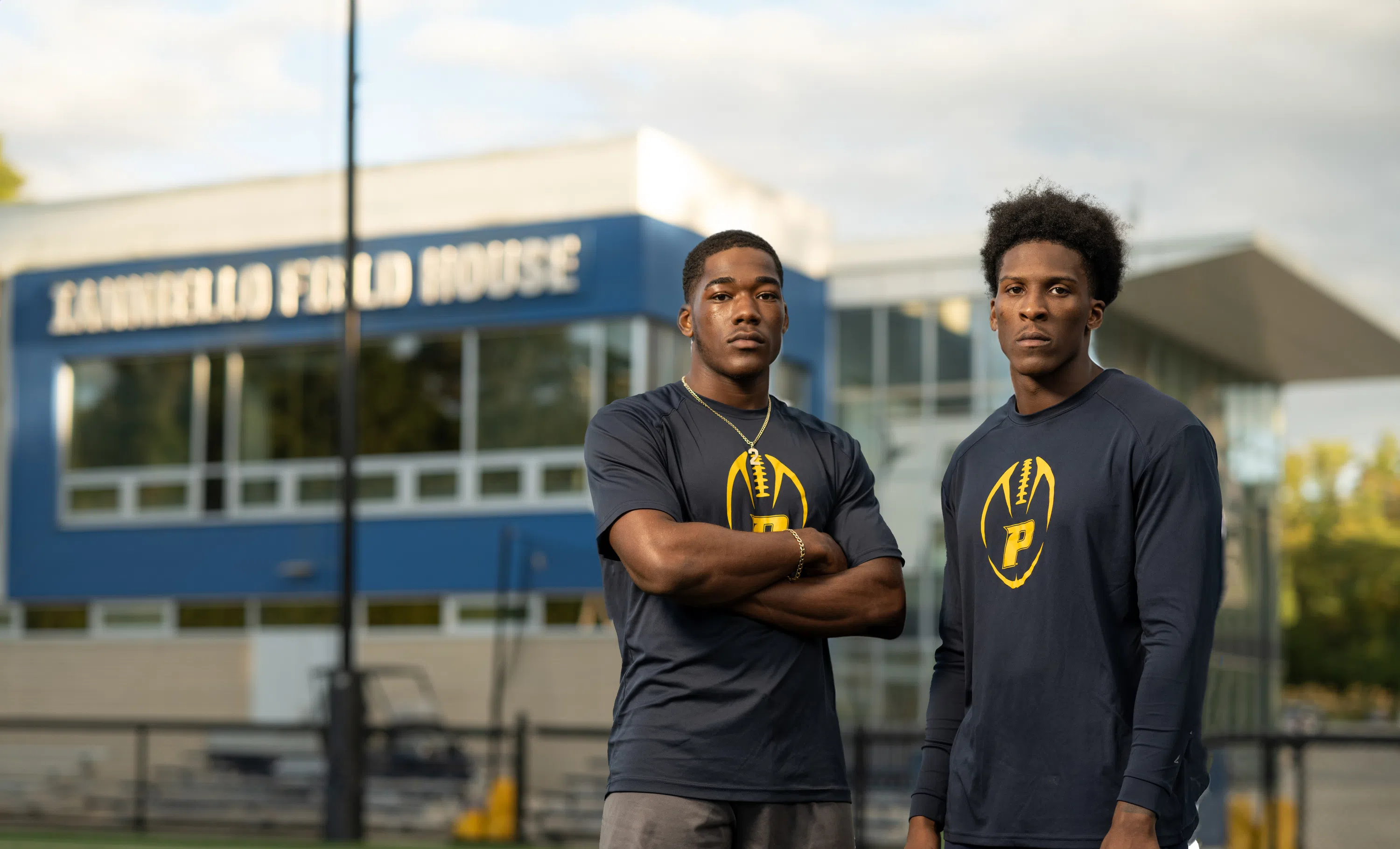 Athletes at Ianniello Field House