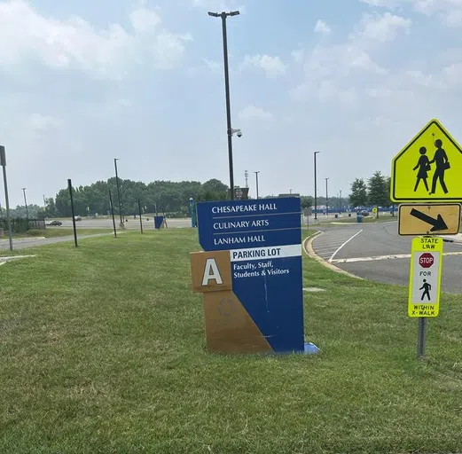 Parking Lot A is adjacent to the Culinary Arts Building. Parking for Chesapeake Hall, Culinary Arts and Lanham Hall Faculty, Staff, Students and Visitors.