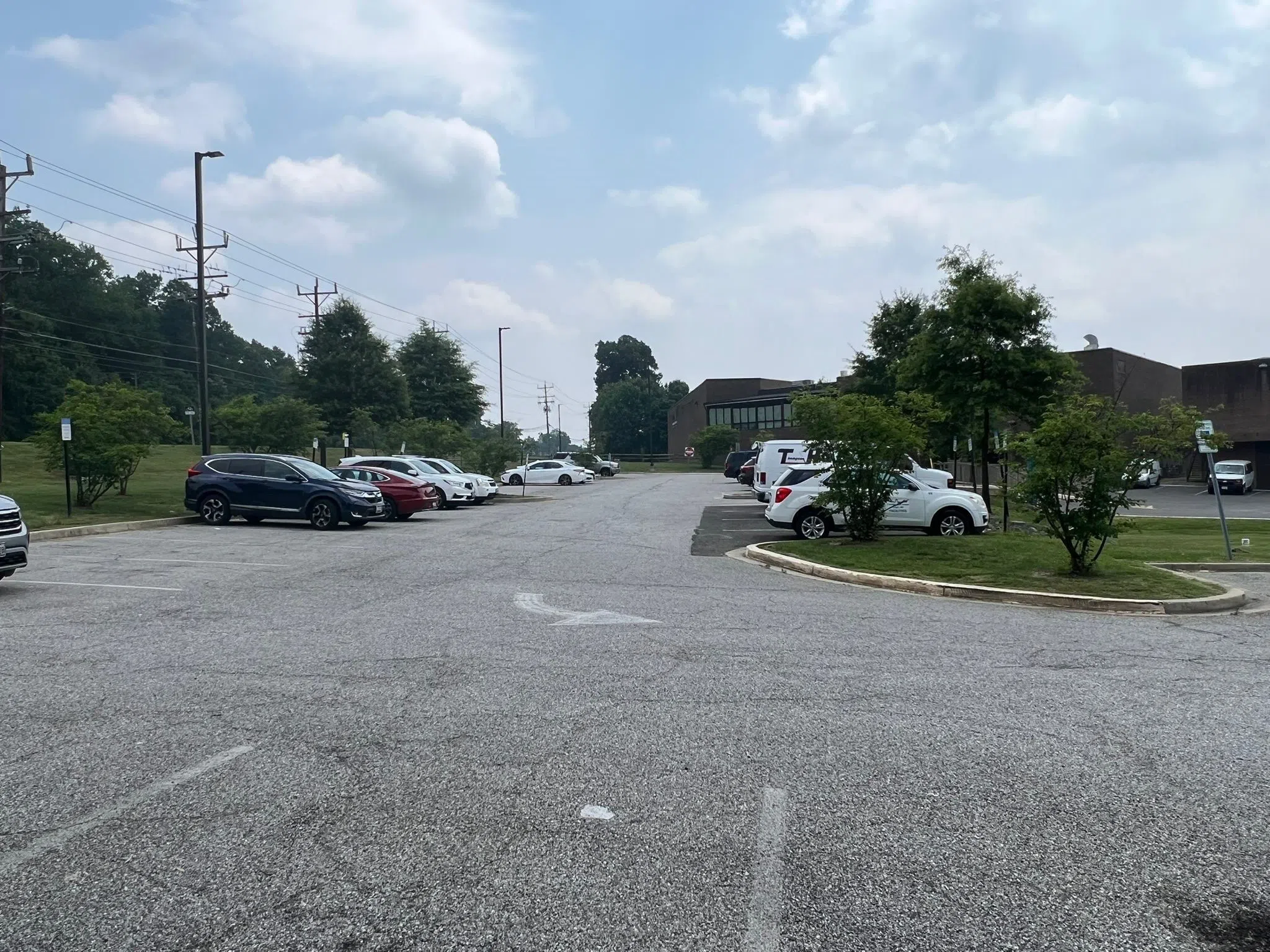 Parking Lot L. Parking adjacent to Bladen Hall. Parking for Faculty and Staff only. Handicap Parking available.