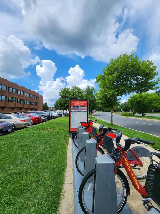 Capital Bikeshare is available at PGCC